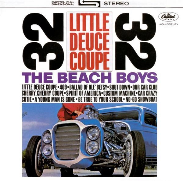 The Beach Boys Album Cover for Little Deuce Coupe